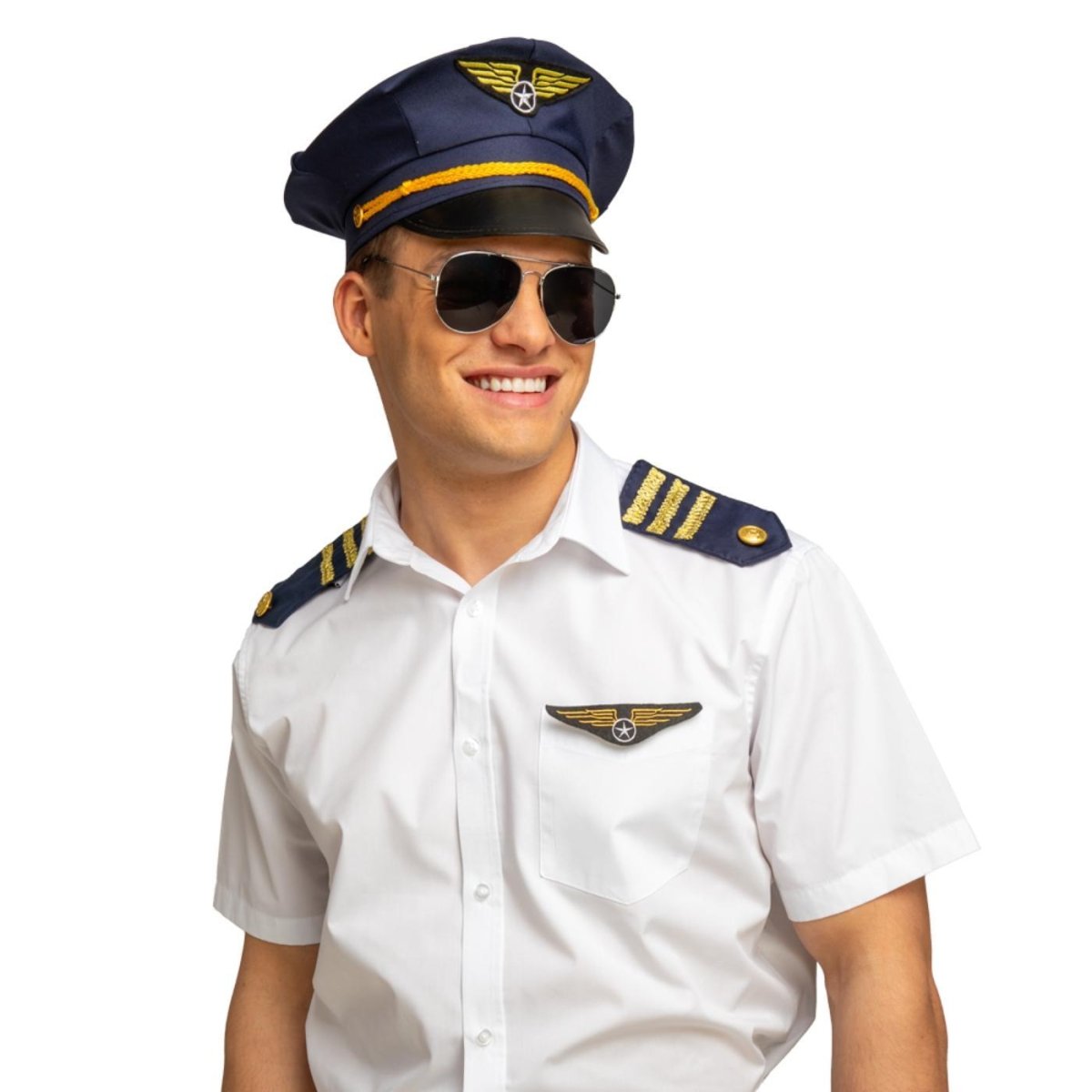 Wicked Costumes Ltd - Instant Pilot Set - Adult - Fancy Dress Central