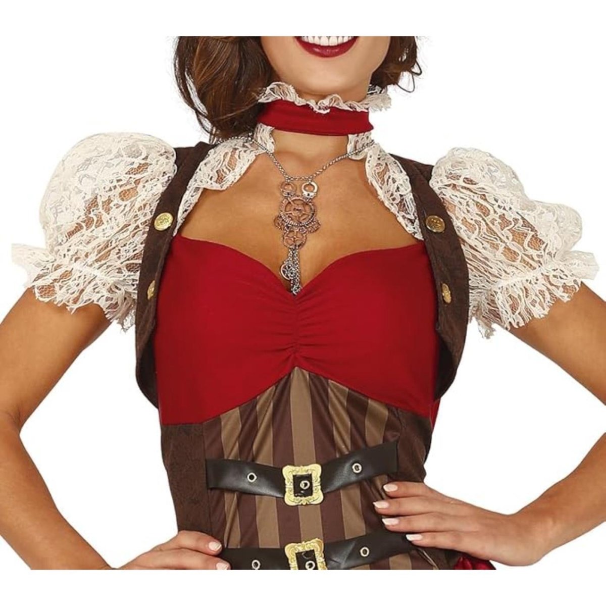 Fiestas Guirca - Western Steampunk Costume - Women - Fancy Dress Central