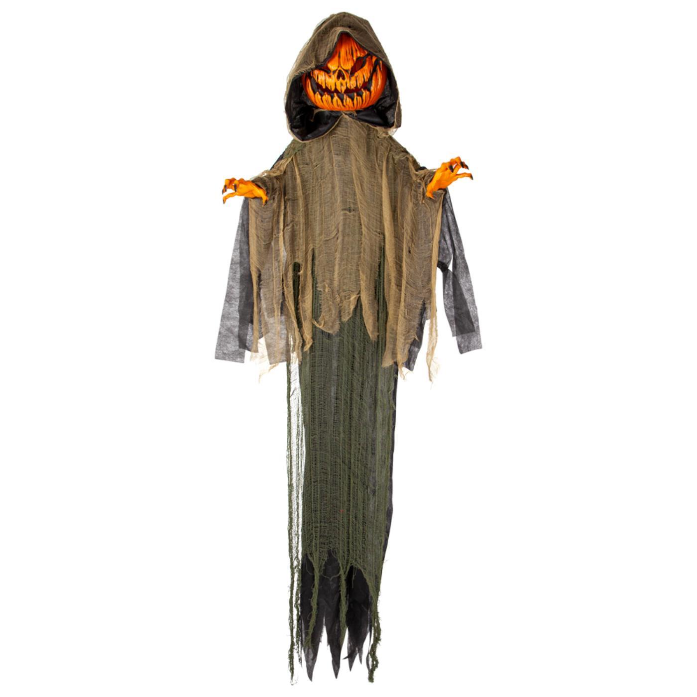 Hanging Scary Pumpkin Man - Party Decoration
