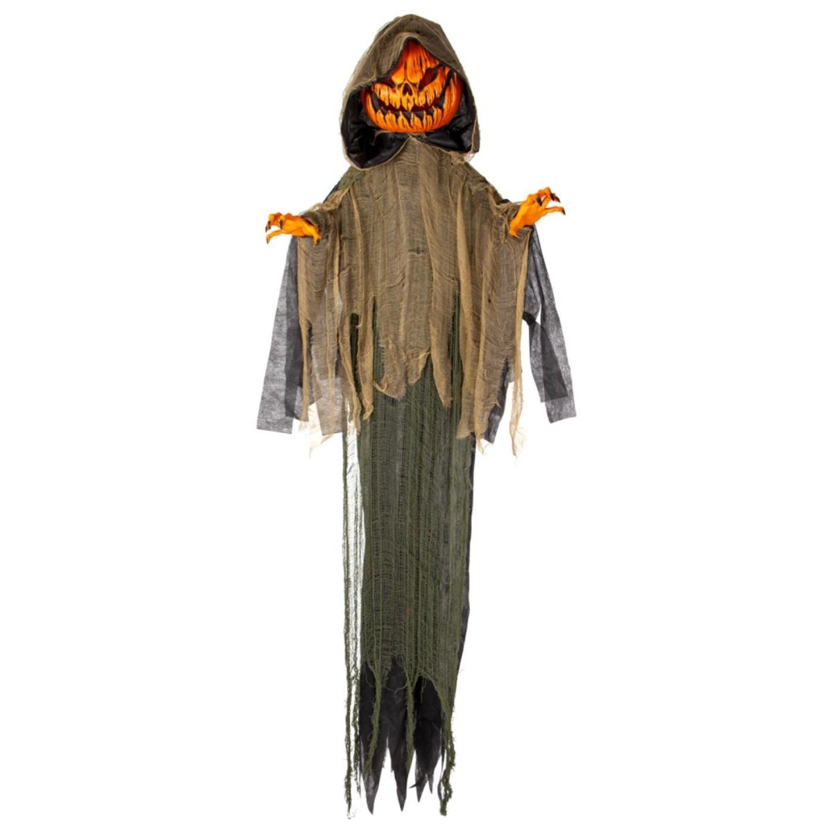 Wicked Costumes Ltd - Hanging Scary Pumpkin Man - Party Decoration - Fancy Dress Central