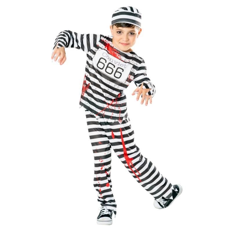 Rubies - Zombie Convict Costume - Child - Fancy Dress Central