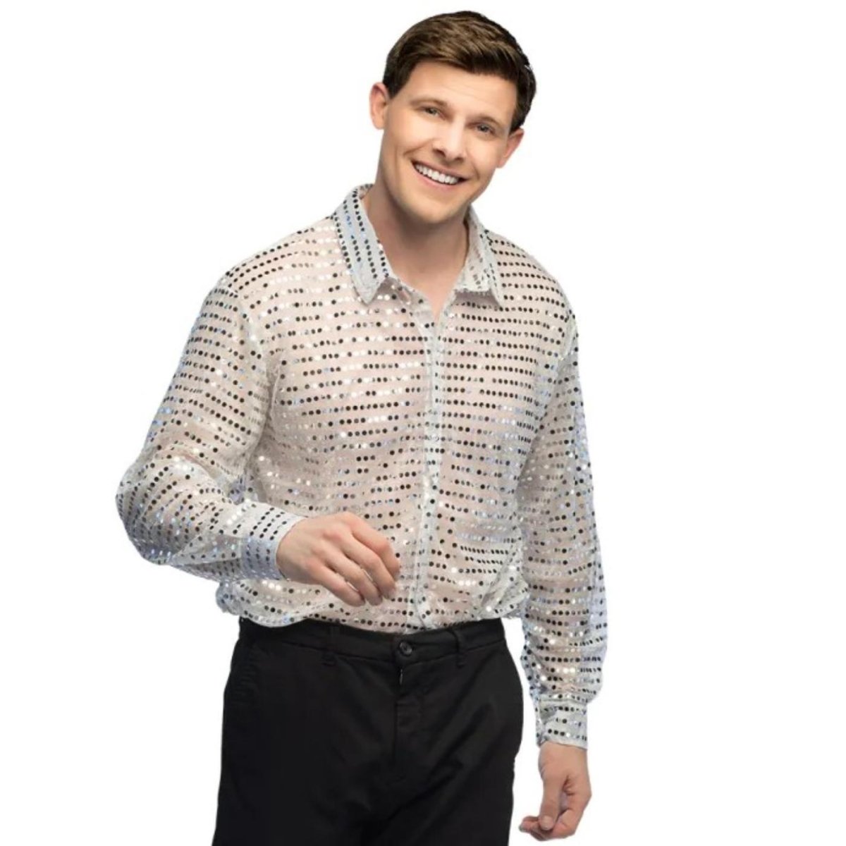 Boland - Disco Party Shirt - Men - Fancy Dress Central