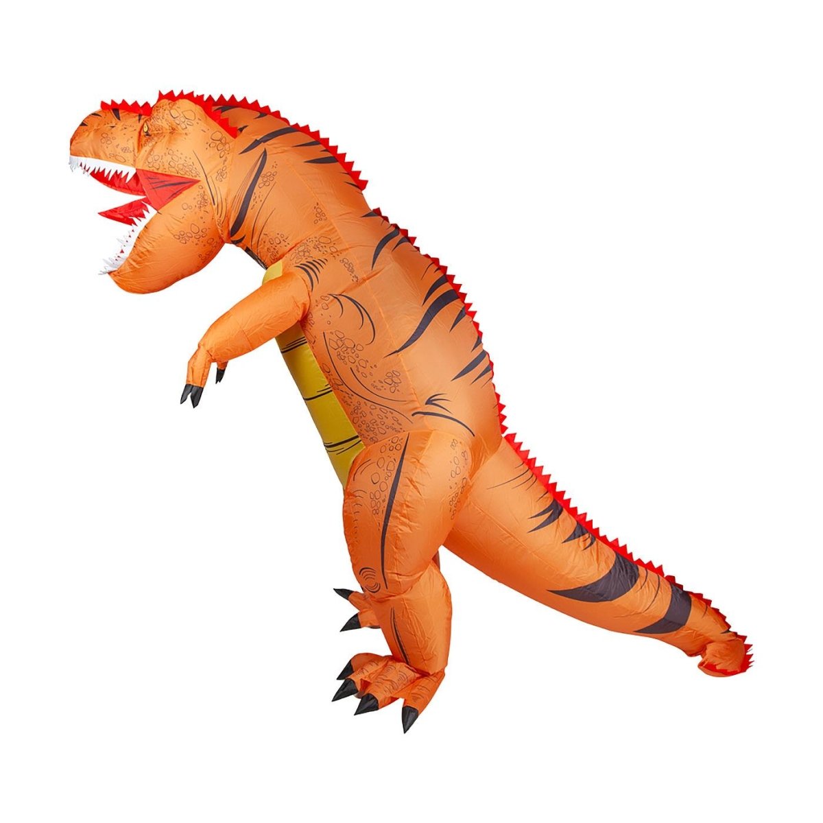 Wicked Costumes Ltd - Inflatable Dinosaur Costume (Brown) - Adult - Fancy Dress Central