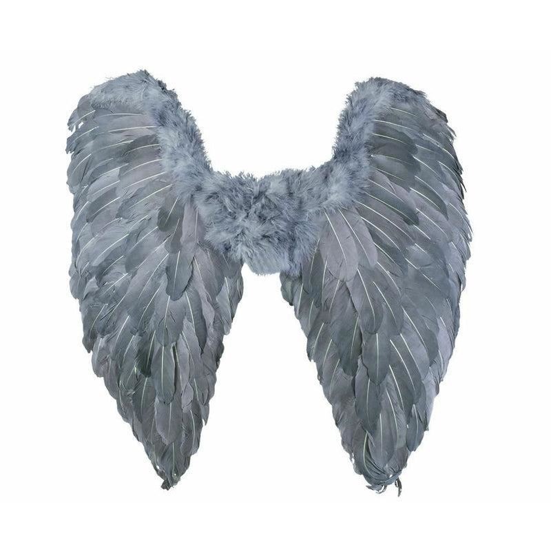 Angel Wings 65 x 65cm (Grey) - Adult