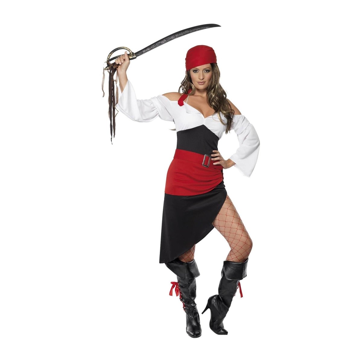 Smiffys - Sassy Pirate Costume - Women - Fancy Dress Central