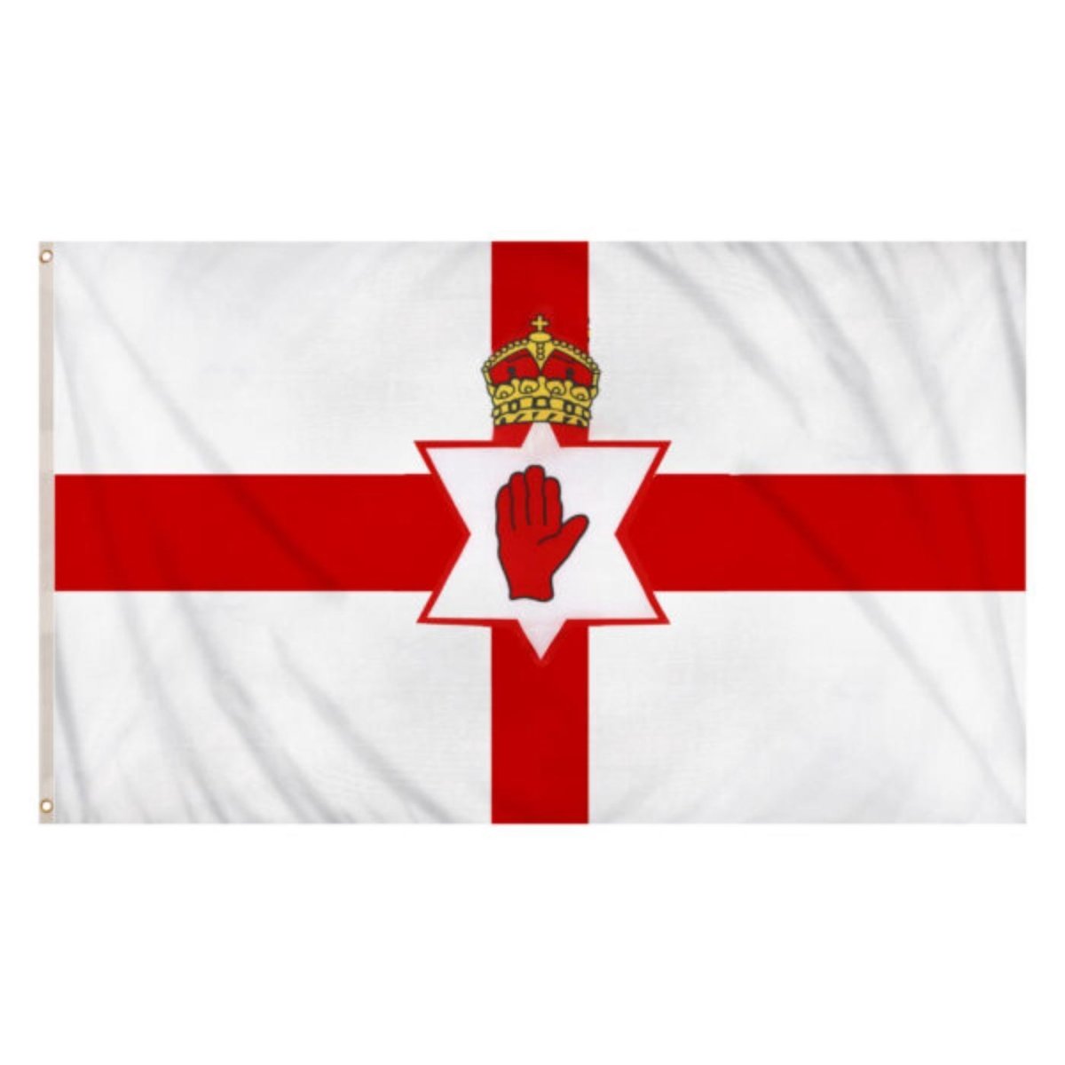 Henbrandt - Northern Ireland Flag (5ft x 3ft) - Fancy Dress Central