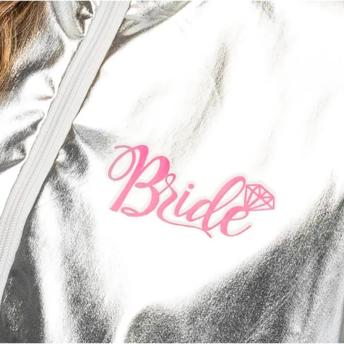 Boland - Bride Jacket (Silver) - Women - Fancy Dress Central