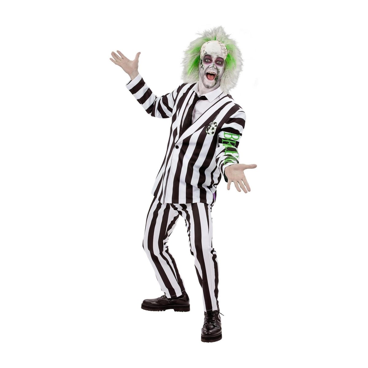 Smiffys - Beetlejuice Costume - Men - Fancy Dress Central