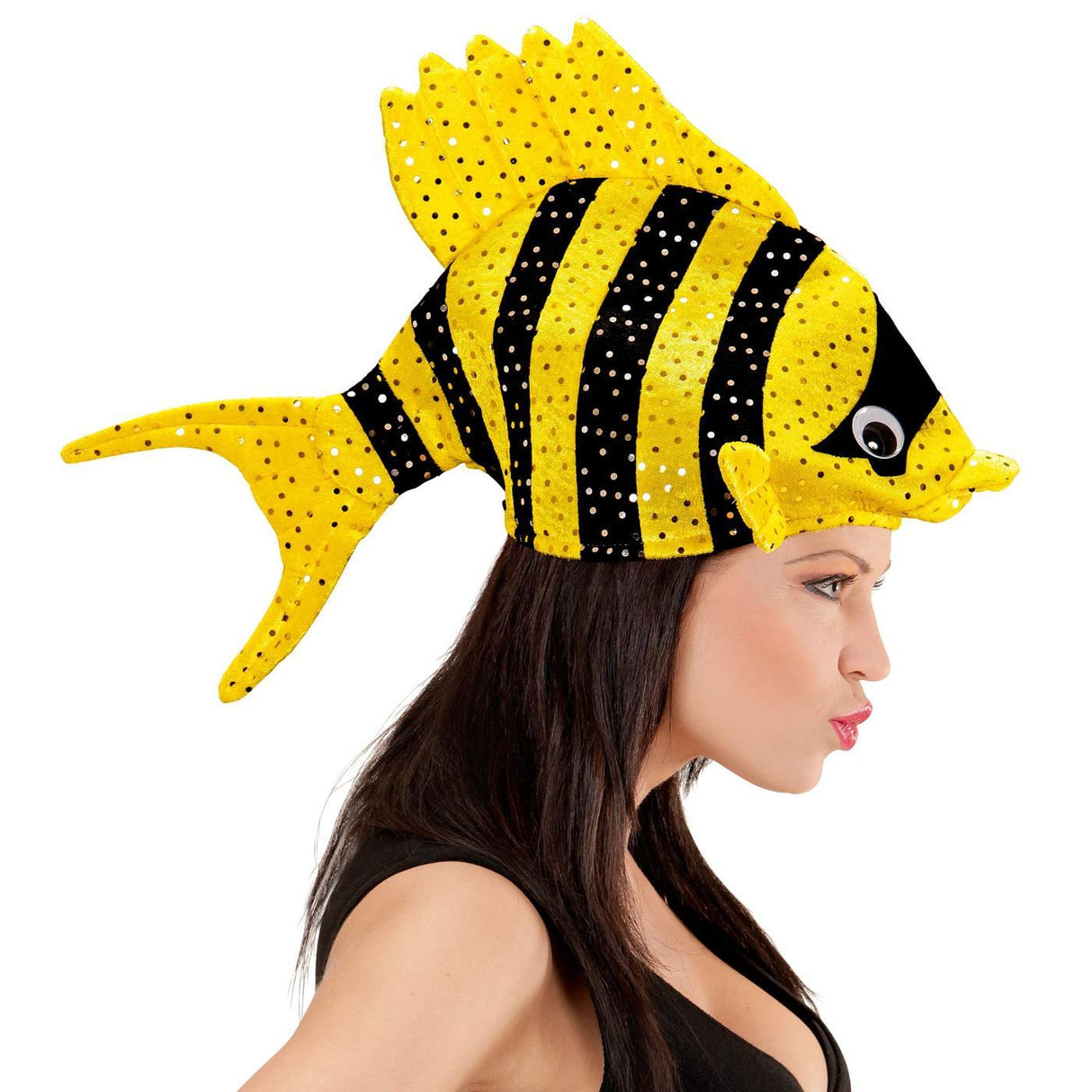 Tropical Fish Hat (Yellow) - Adult