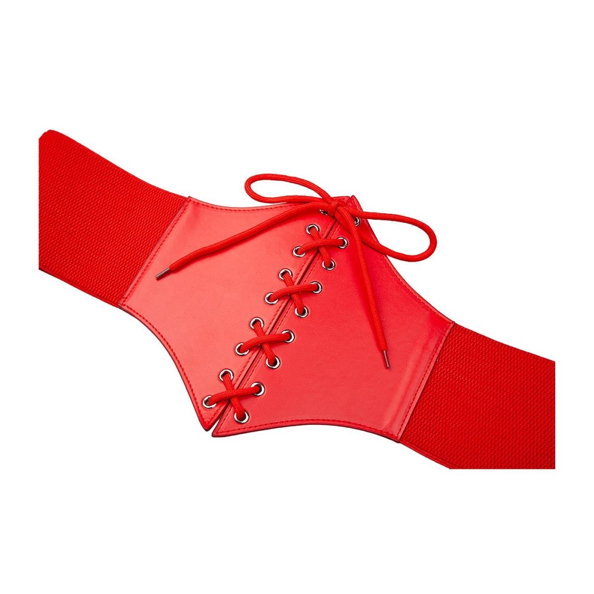 Wicked Costumes Ltd - Gothic Corset Belt (Red) - Women - Fancy Dress Central