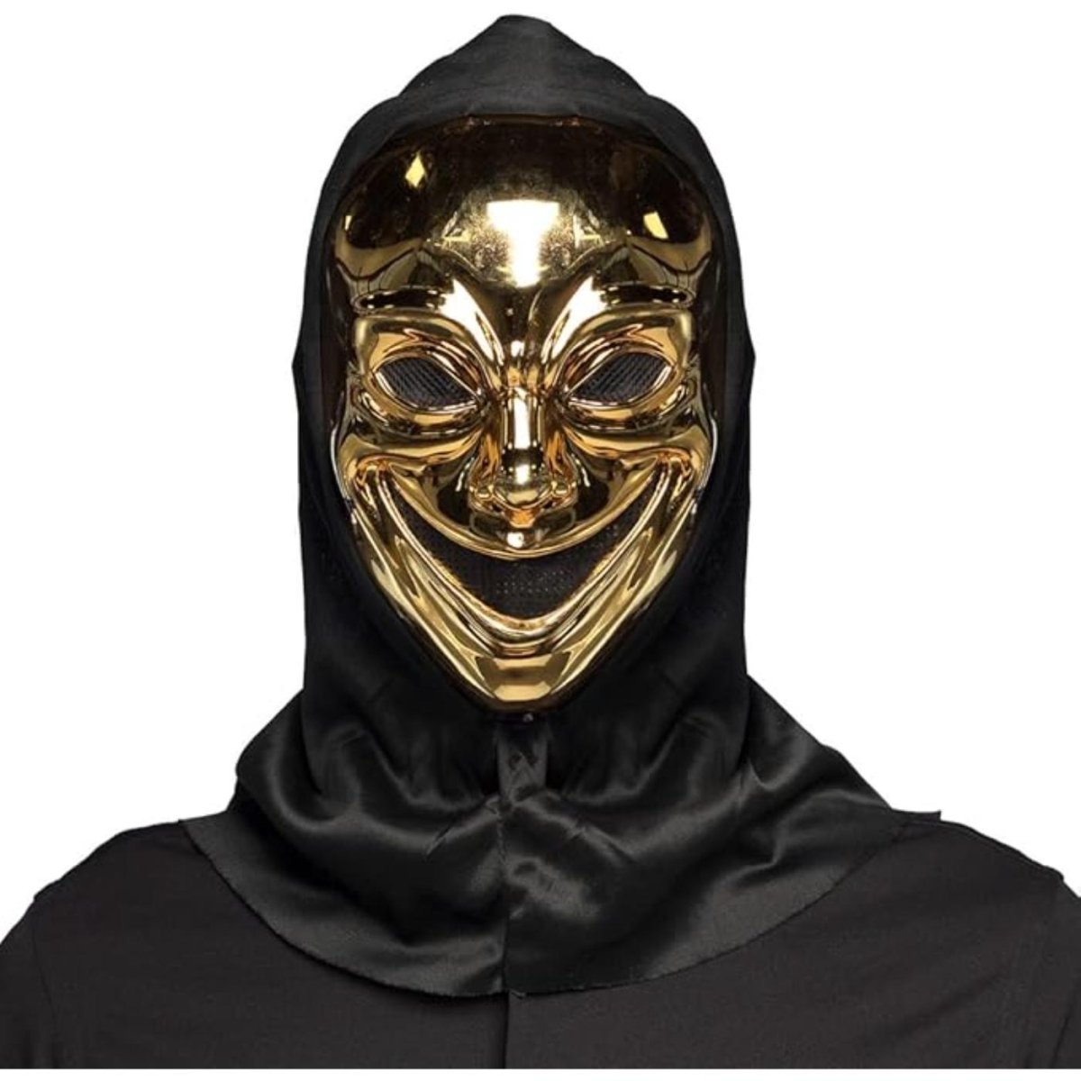 Boland - Crazy Killer Mask with Hood - Adult - Fancy Dress Central