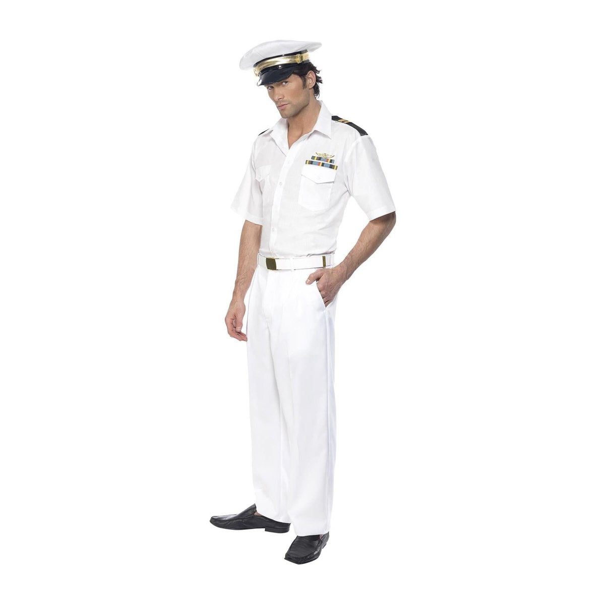 Smiffys - Top Gun Captain Costume - Men - Fancy Dress Central