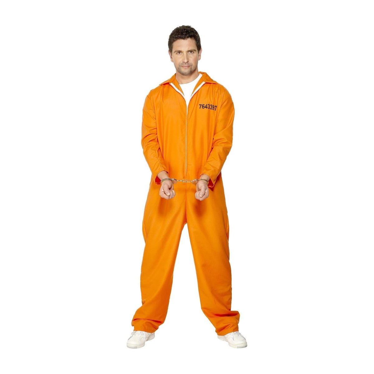 Smiffys - Escaped Prisoner Costume - Men - Fancy Dress Central