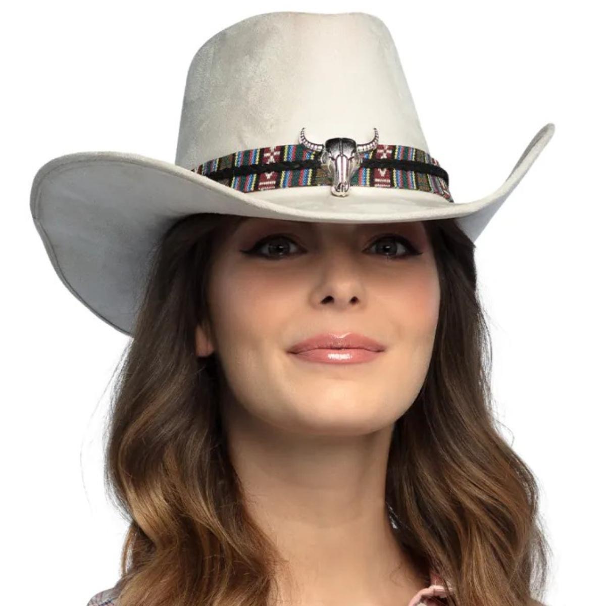Boland - Django Cowboy Hat (Beige) - Adult - Fancy Dress Central