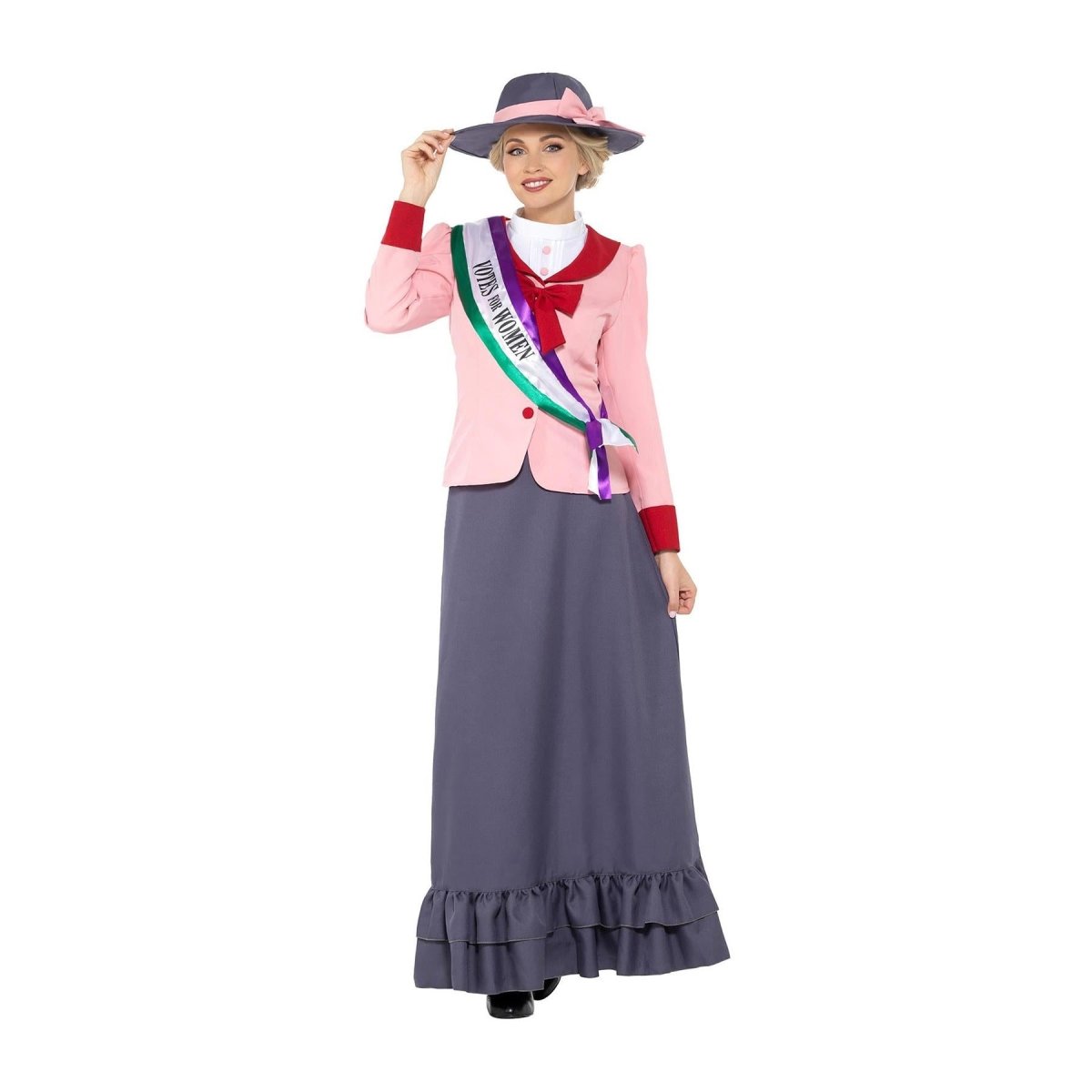 Smiffys - Victorian Suffragette Costume - Women - Fancy Dress Central