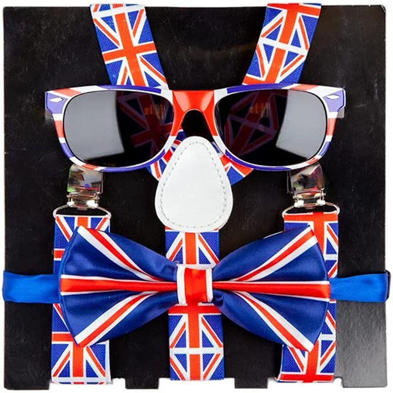 Wicked Costumes Ltd - Great Britain Accessory Set (3 Piece) - Adult - Fancy Dress Central