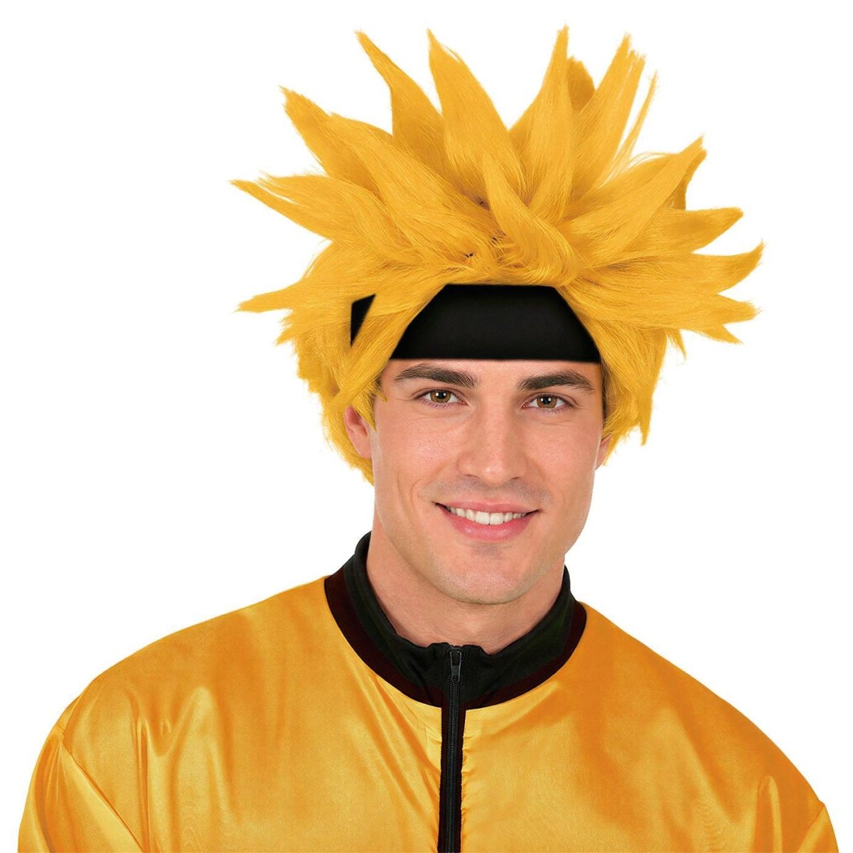 Fiestas Guirca - Manga Ninja Wig - Men - Fancy Dress Central