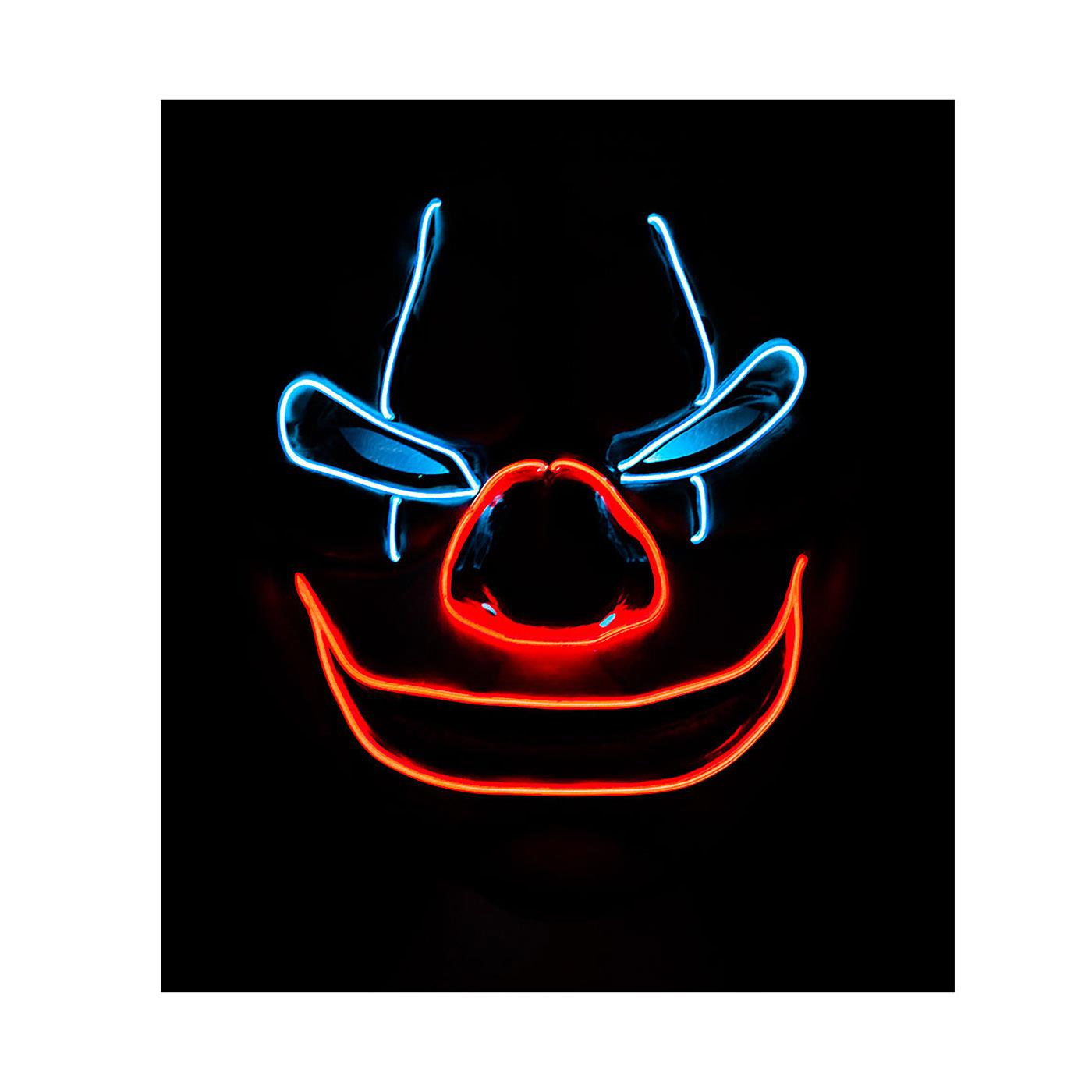 Wicked Costumes - EL Big Mouth Creepy Clown Mask - Adult