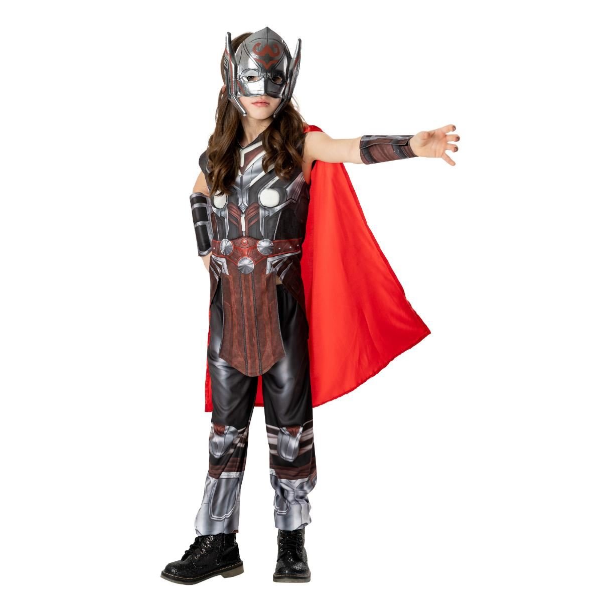 Rubies - Mighty Thor Love & Thunder Costume - Girls - Fancy Dress Central