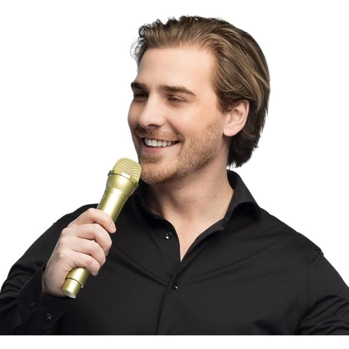 Boland - Gold Microphone - Fancy Dress Central
