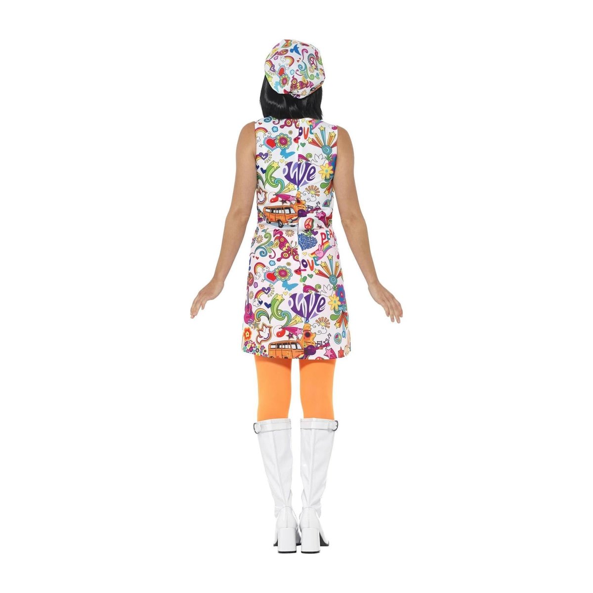Smiffys - 60s Groovy Chick Costume - Women - Fancy Dress Central
