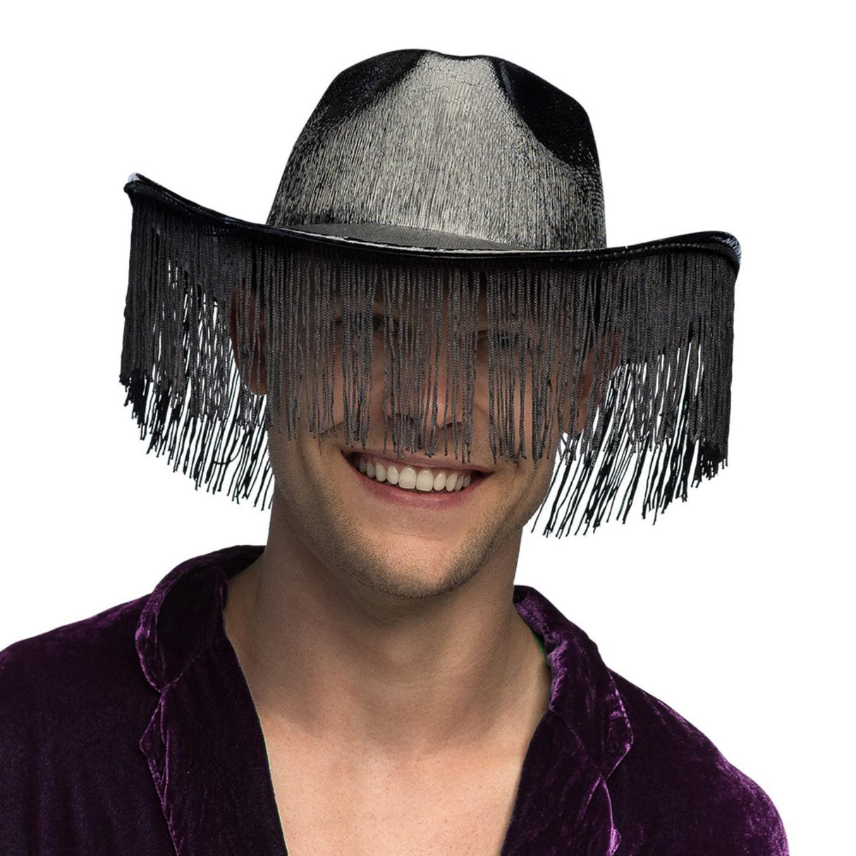 Fabulous Cowboy Hat (Black) - Adult