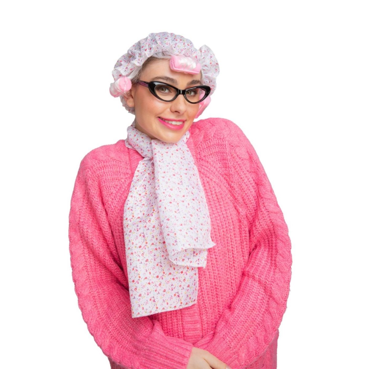 Wicked Costumes Ltd - Instant Old Lady Accessory Set - Adult - Fancy Dress Central