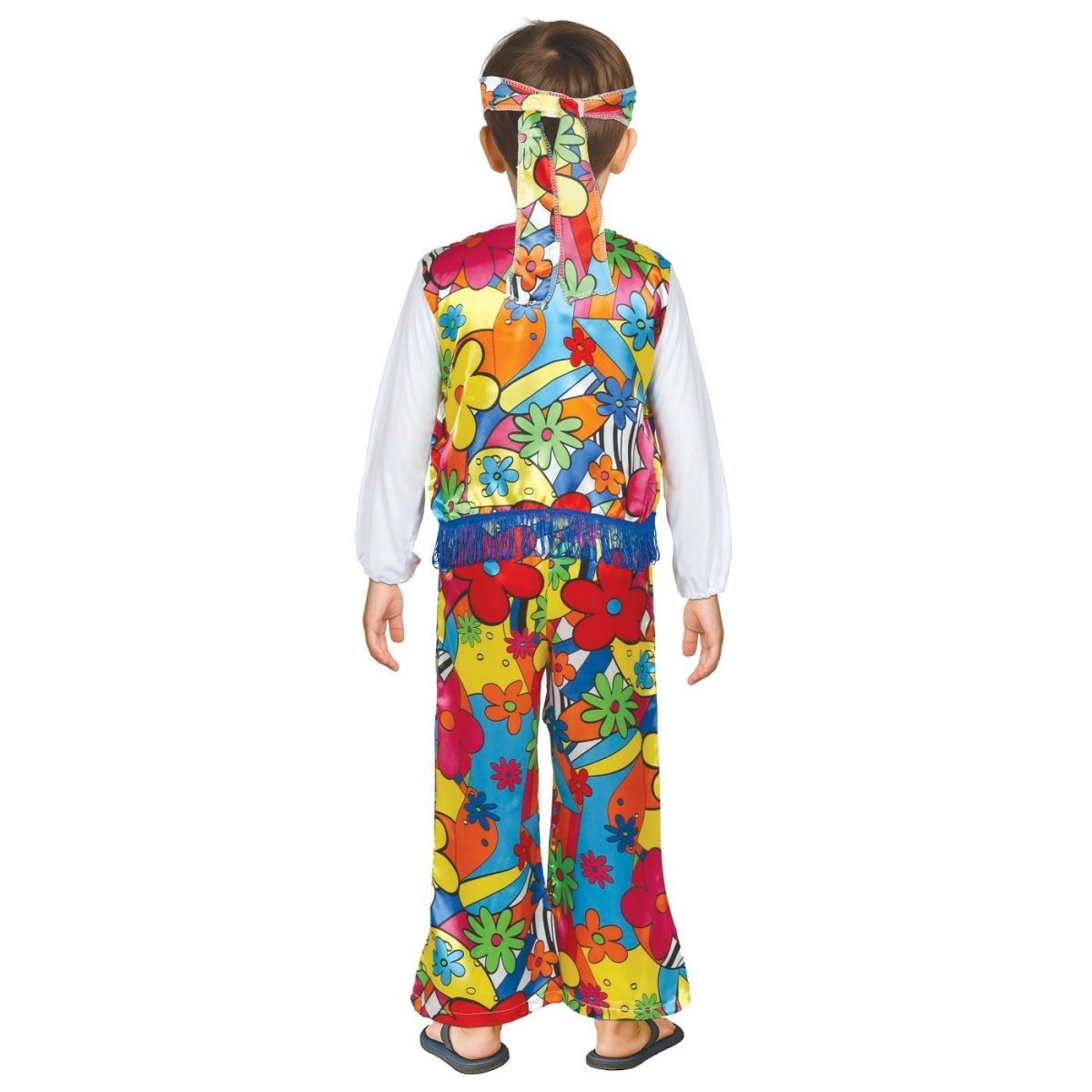 Fiestas Guirca - Free Hippie Costume - Boys - Fancy Dress Central