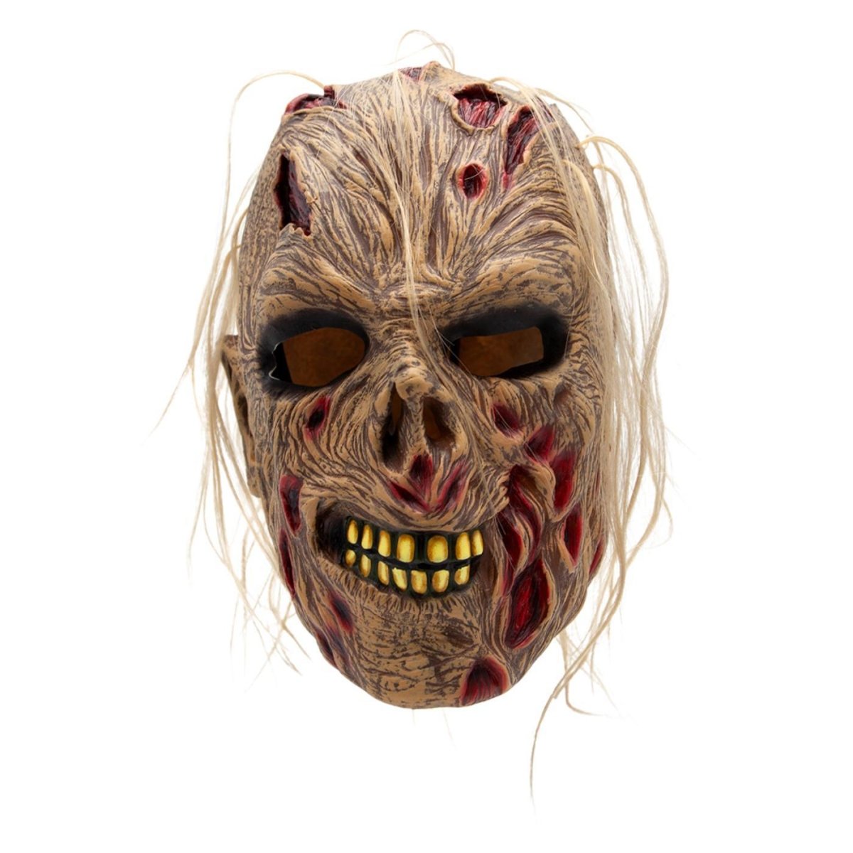 Wicked Costumes Ltd - Burned Zombie Mask - Adult - Fancy Dress Central