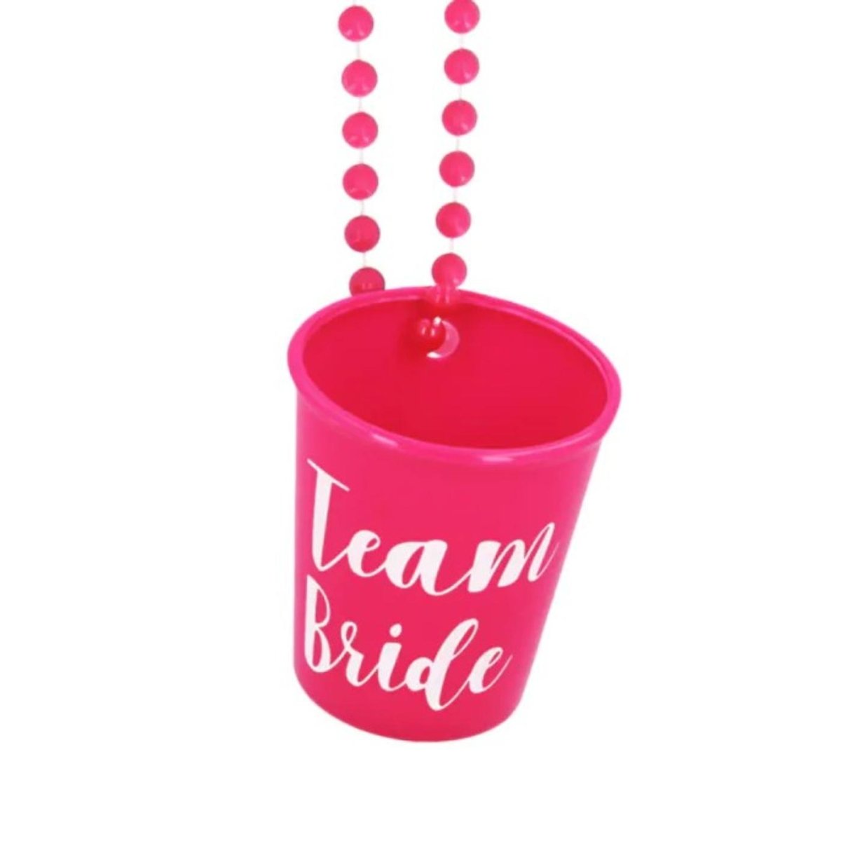 Boland - Team Bride Shot Glass Necklace - Fancy Dress Central