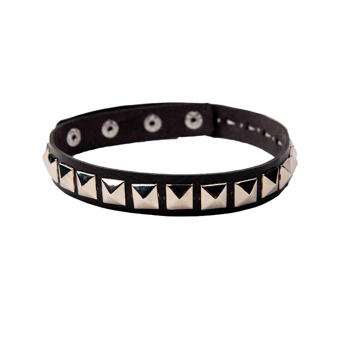 Wicked Costumes Ltd - Punk Studded Choker Necklace - Adult - Fancy Dress Central