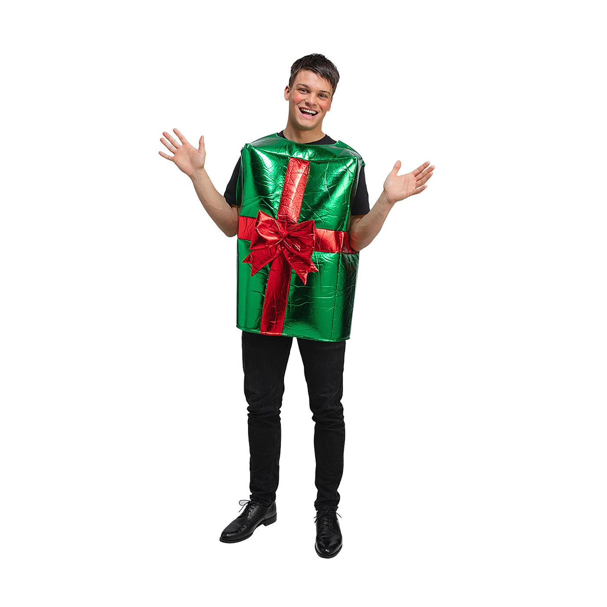 Christmas Gift Costume (Green & Red) - Adult