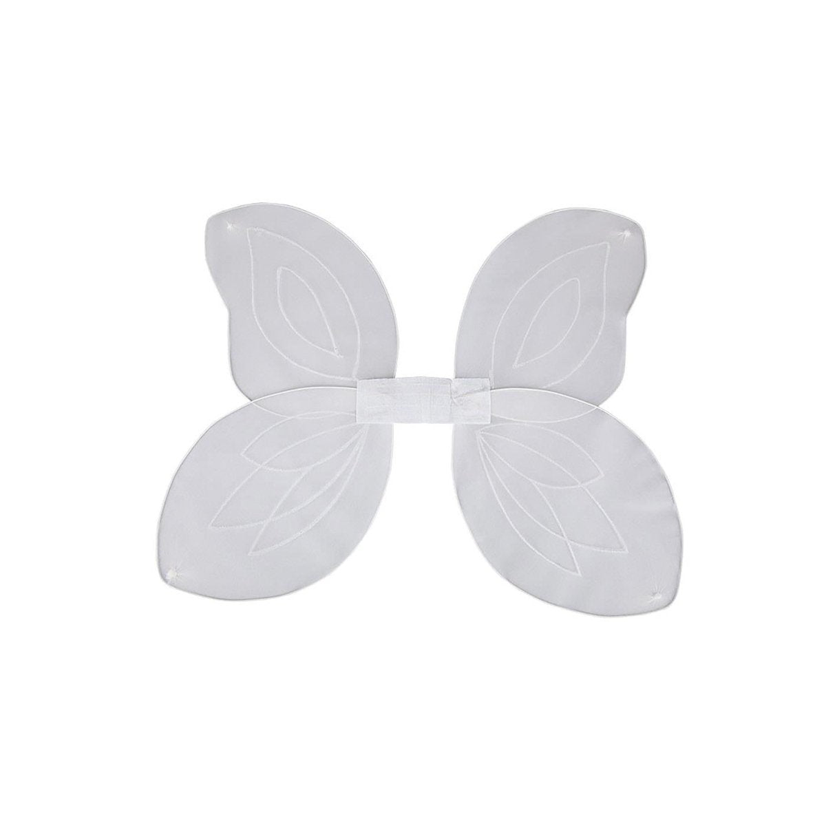 Wicked Costumes Ltd - Fairytale Fantasy Wings (White) - Adult - Fancy Dress Central