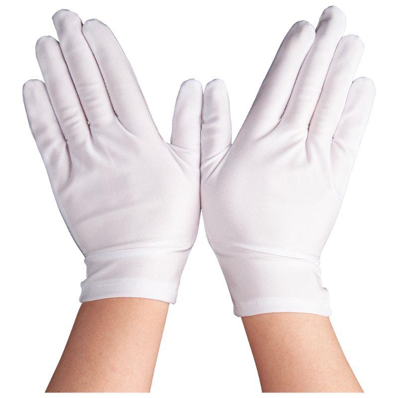 Short Gloves (White) - Women