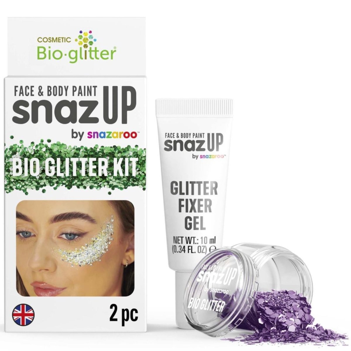 Colart - Bio Glitter Kit - Violet - Fancy Dress Central