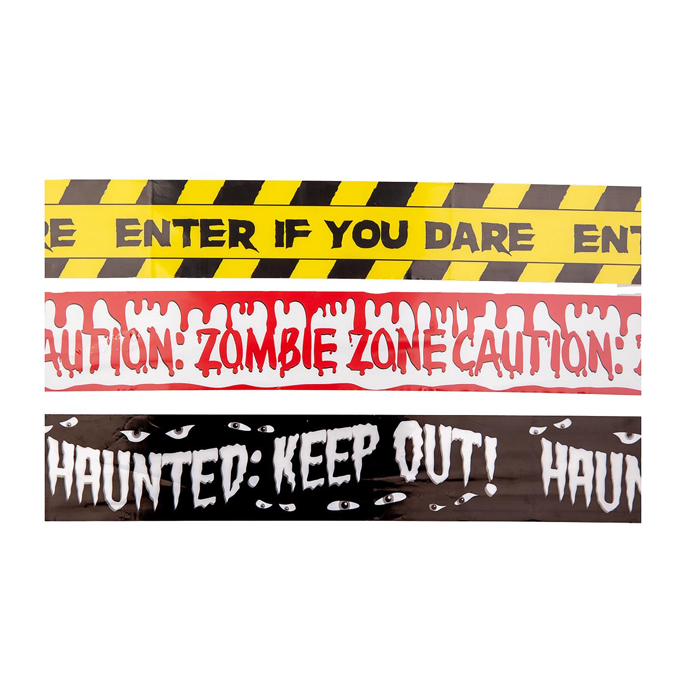 Wicked Costumes - Halloween Caution Tape (3 Pack) - Party Decoration