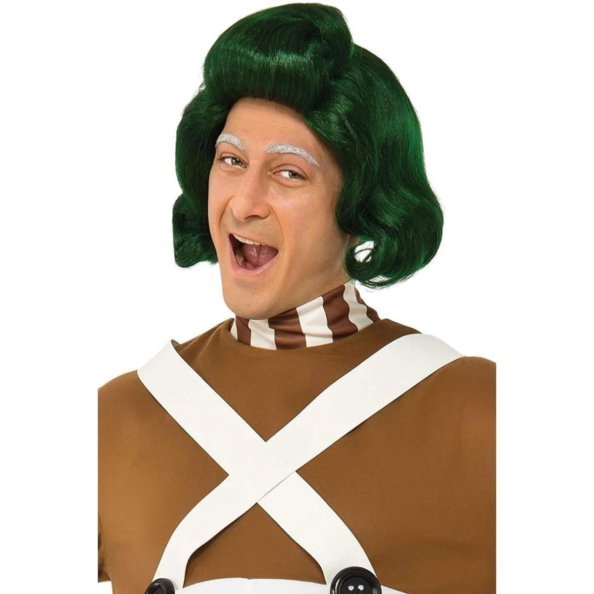 Rubies - Oompa Loompa Wig - Adult - Fancy Dress Central
