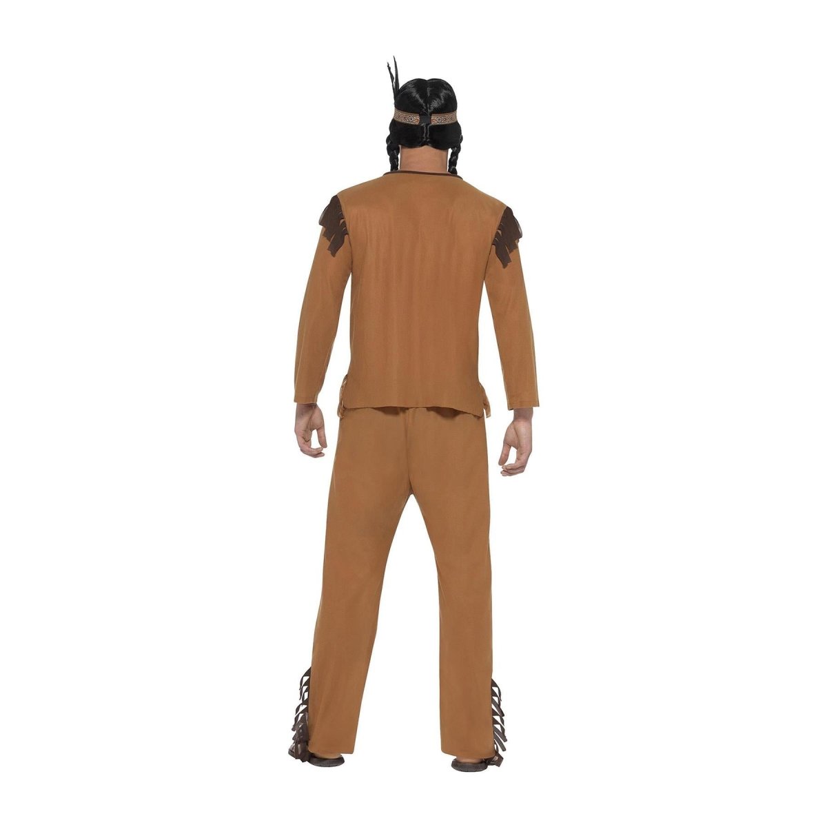 Smiffys - Native American Western Warrior Costume - Men - Fancy Dress Central