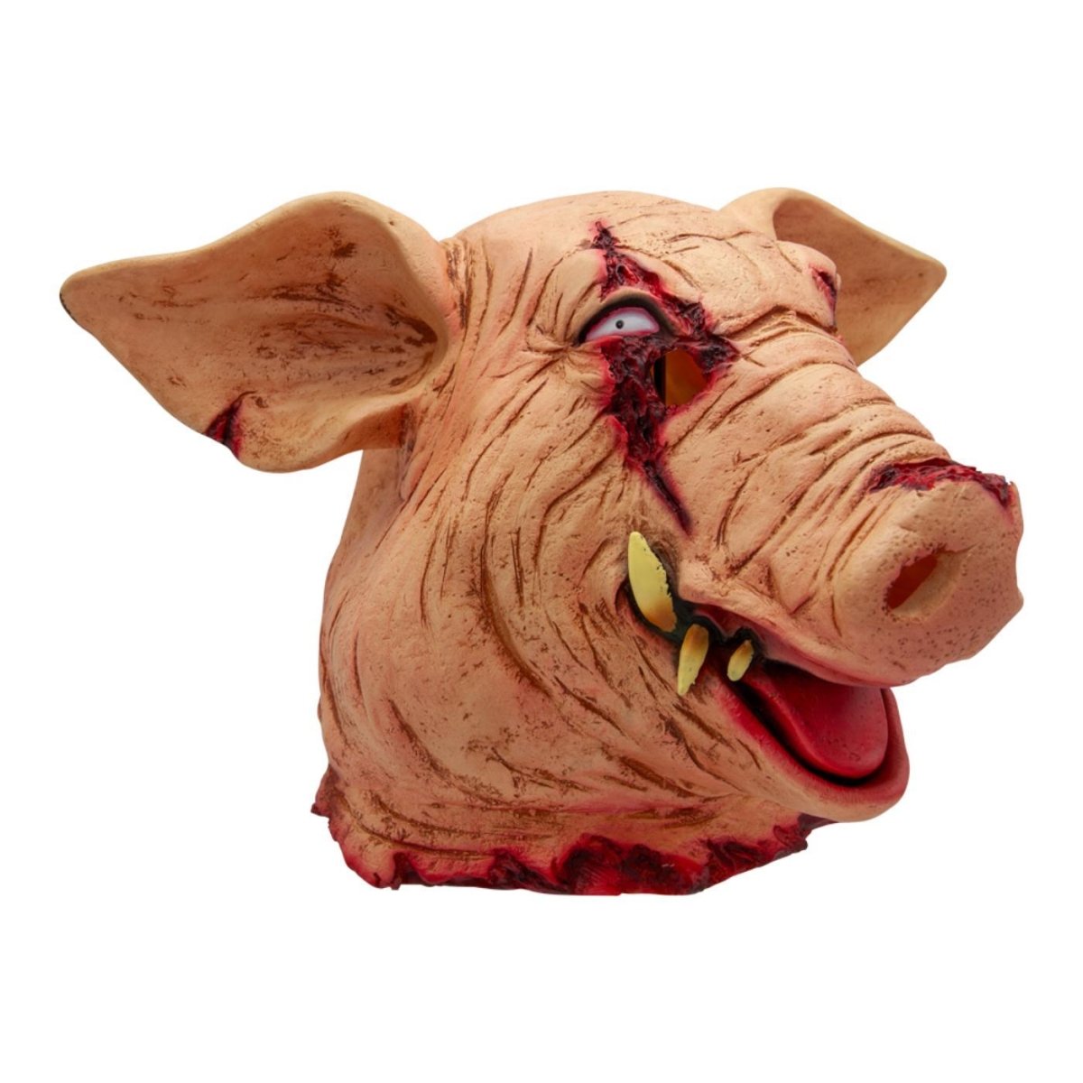 Wicked Costumes Ltd - Slaughtered Pig Mask - Adult - Fancy Dress Central