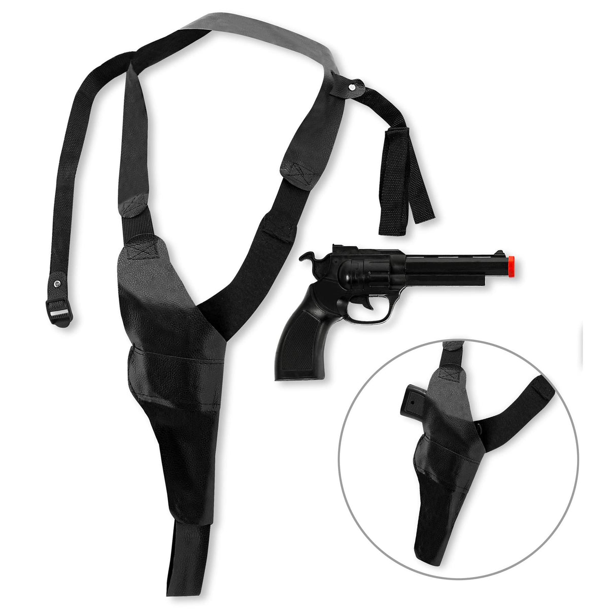 Shoulder Holster with Gun - Adult