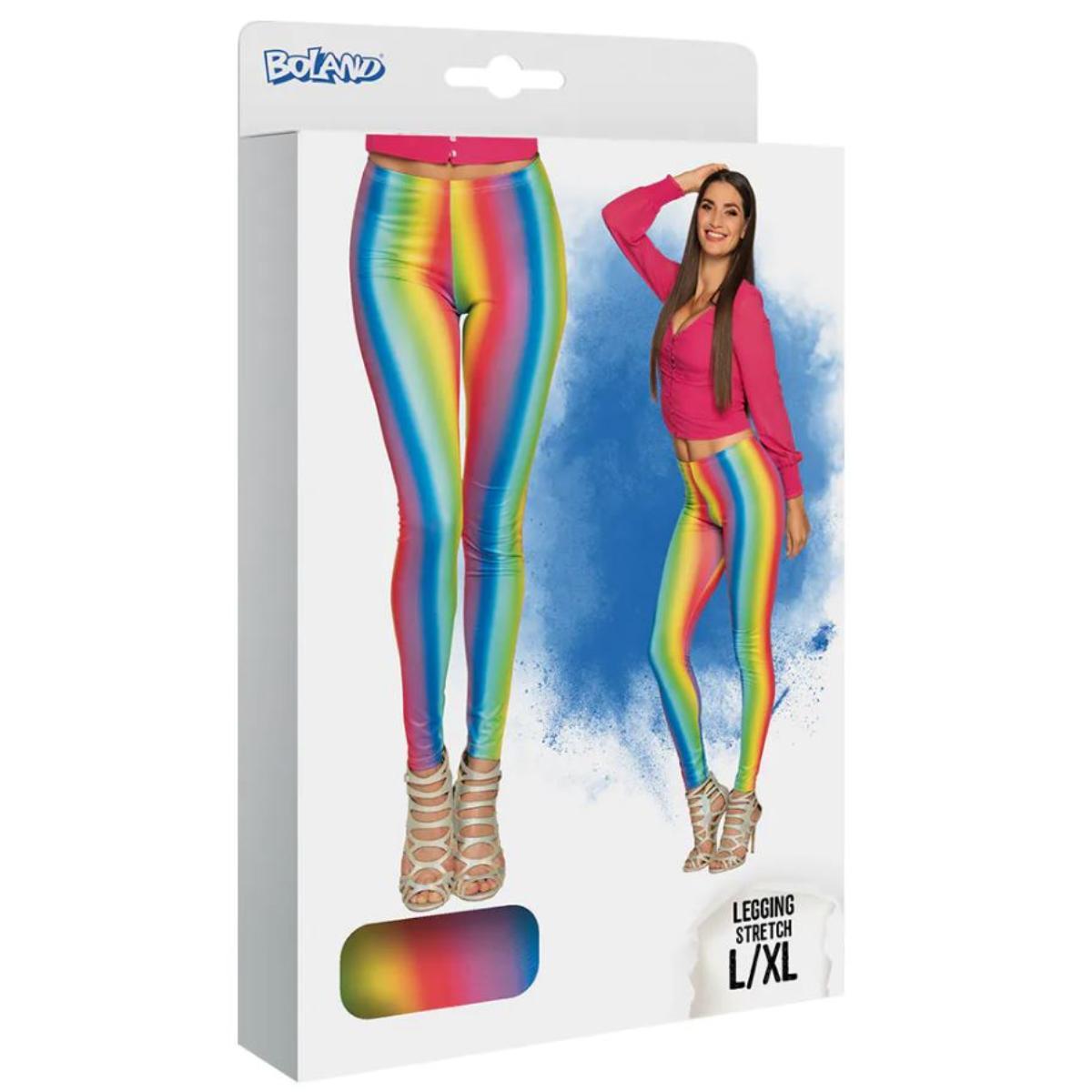 Boland - Rainbow Leggings - Women - Fancy Dress Central