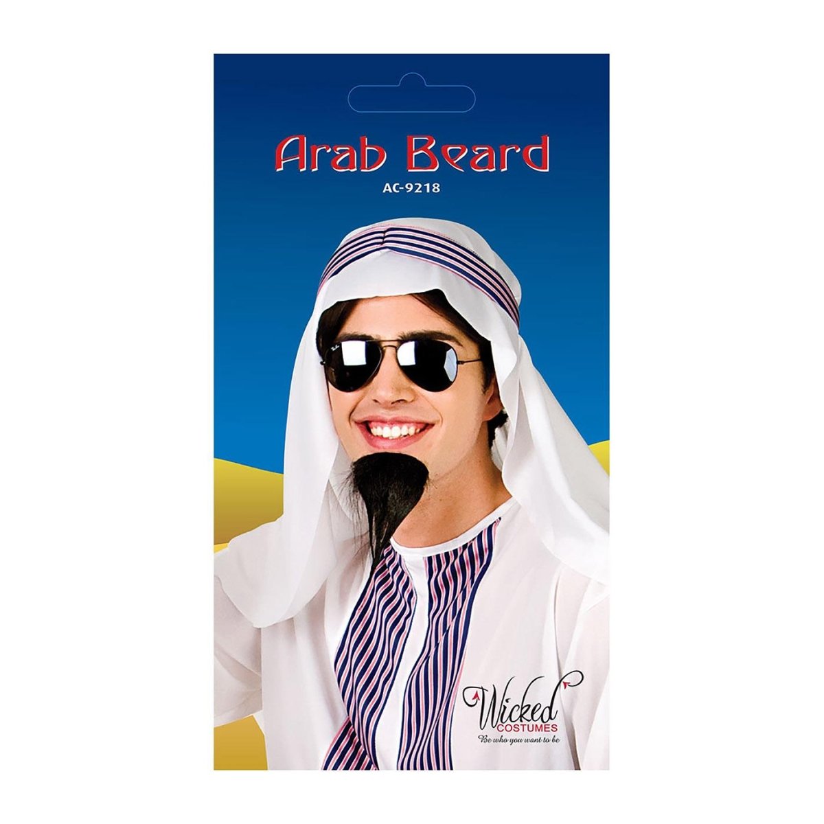 Wicked Costumes Ltd - Arab Beard - Adult - Fancy Dress Central