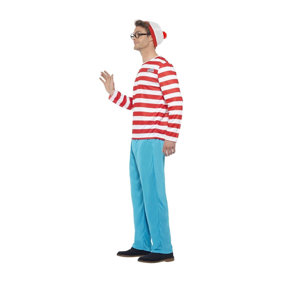 Smiffys - Where's Wally? Costume - Men - Fancy Dress Central