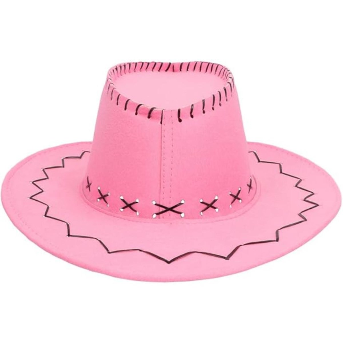 Boland - Pink Savanne Cowboy Hat - Adult - Fancy Dress Central