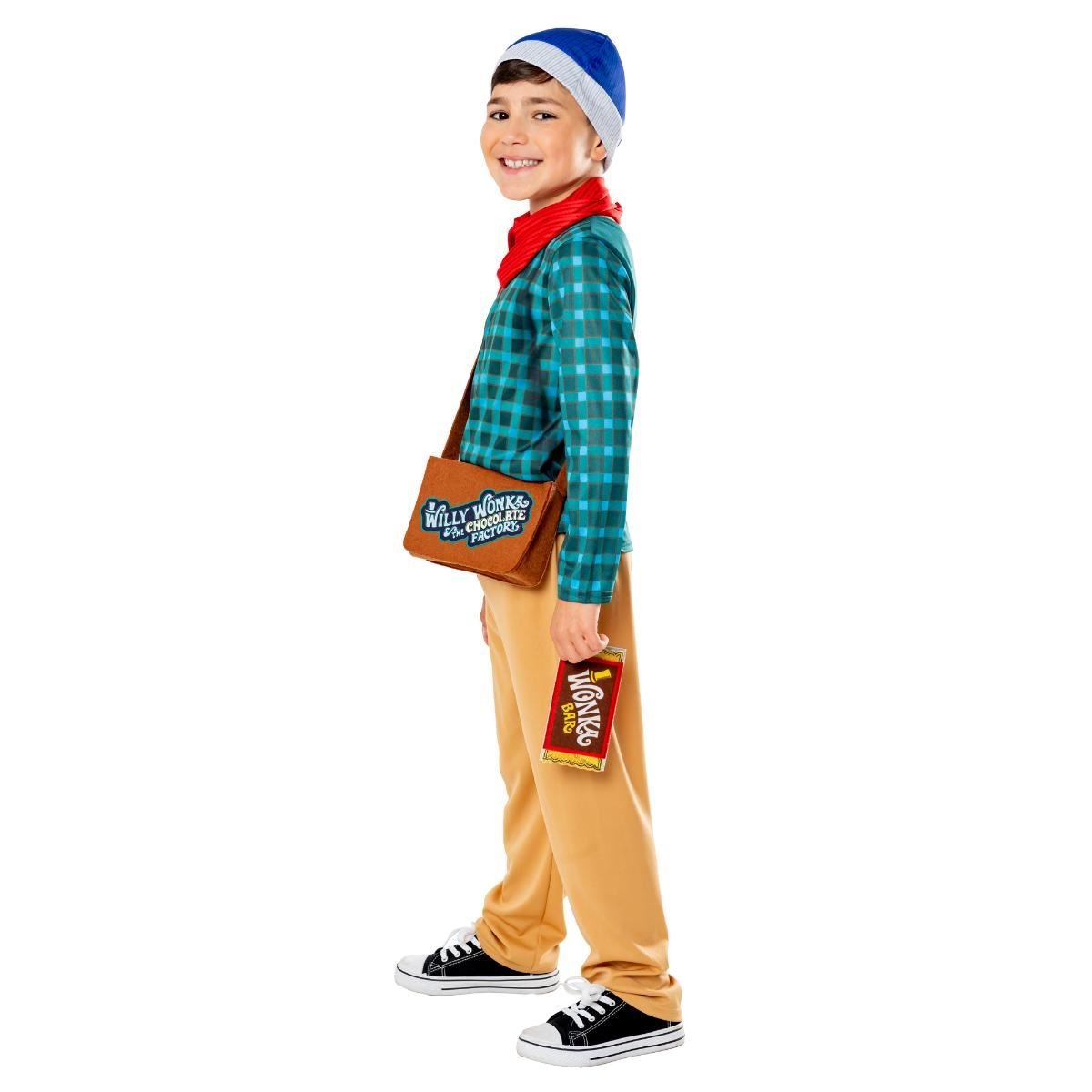 Rubies - Charlie Bucket Willy Wonka & The Chocolate Factory Costume - Boys - Fancy Dress Central