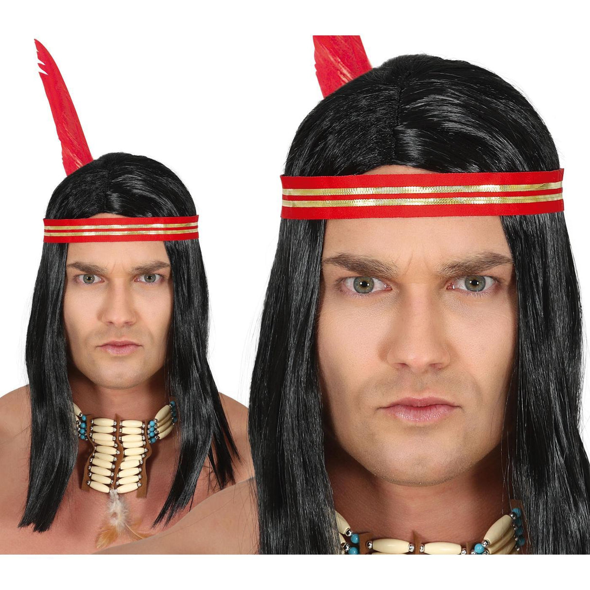 Native American Wig - Adult