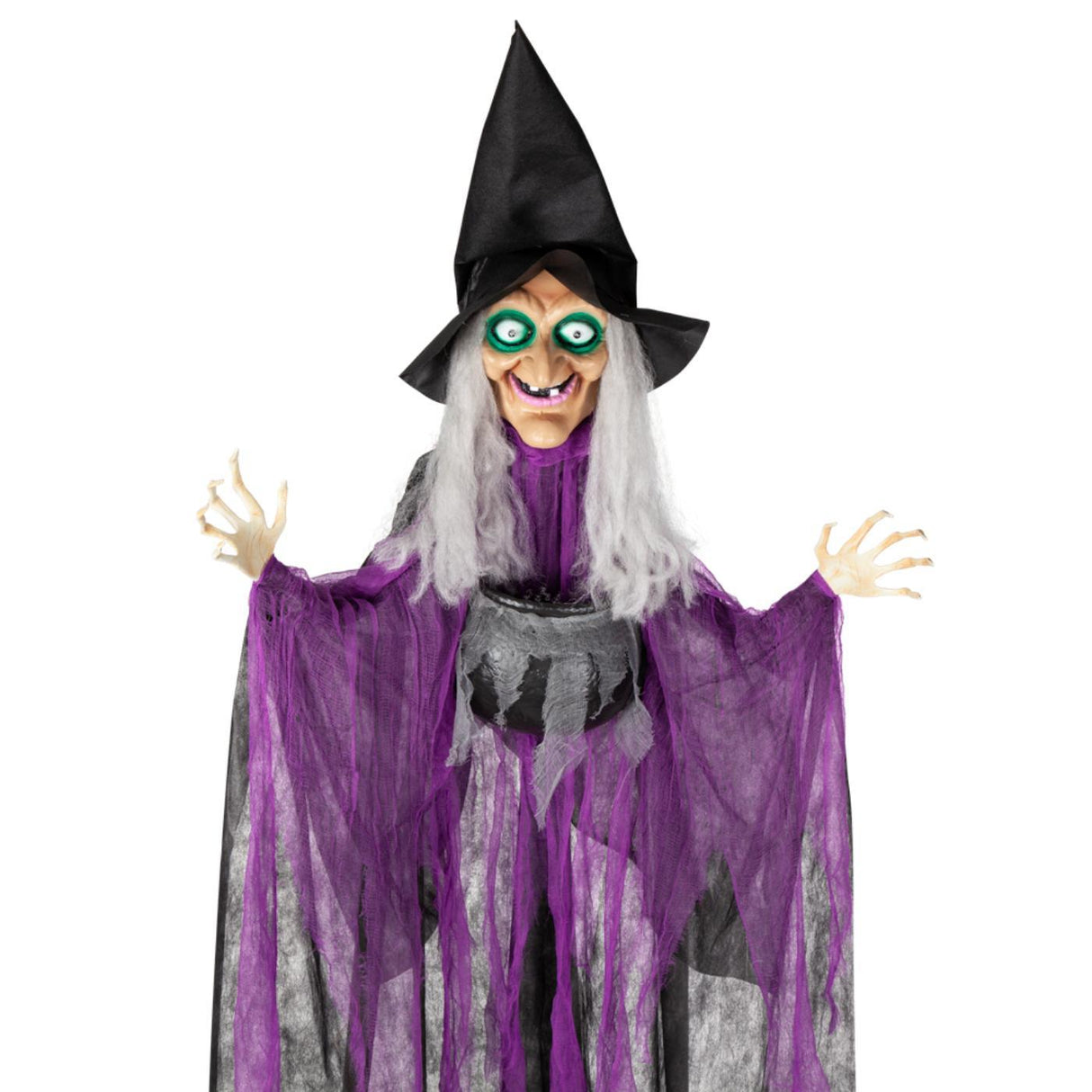 Hanging Cauldron Witch - Party Decoration