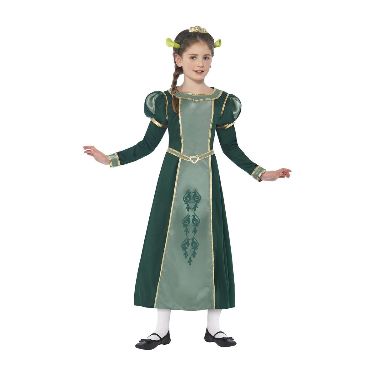 Smiffys - Princess Fiona Costume - Girls - Fancy Dress Central