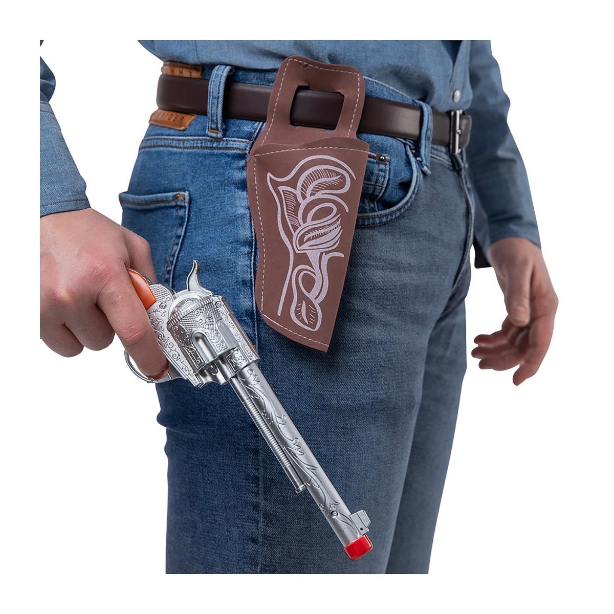 Wicked Costumes Ltd - Cowboy Gun & Holster - Adult - Fancy Dress Central