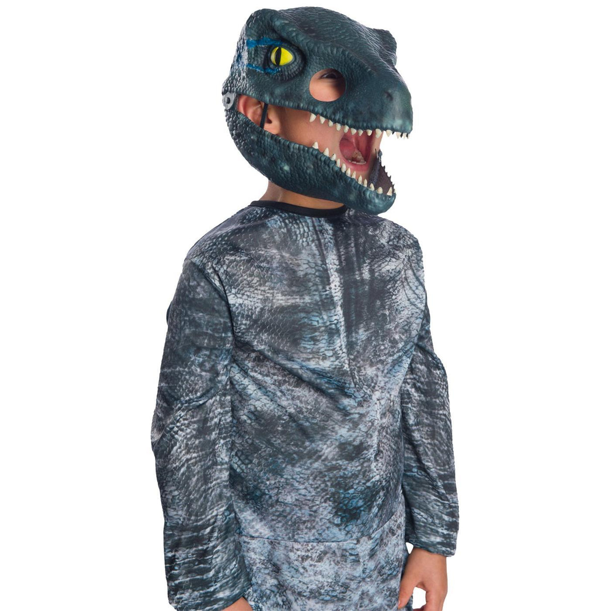Velociraptor 'Blue' Moveable Jaw Mask - Child